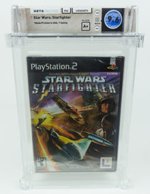 Playstation 2 *Star Wars: Starfighter* PS2 Sealed WATA 9.6 A+ no VGA
