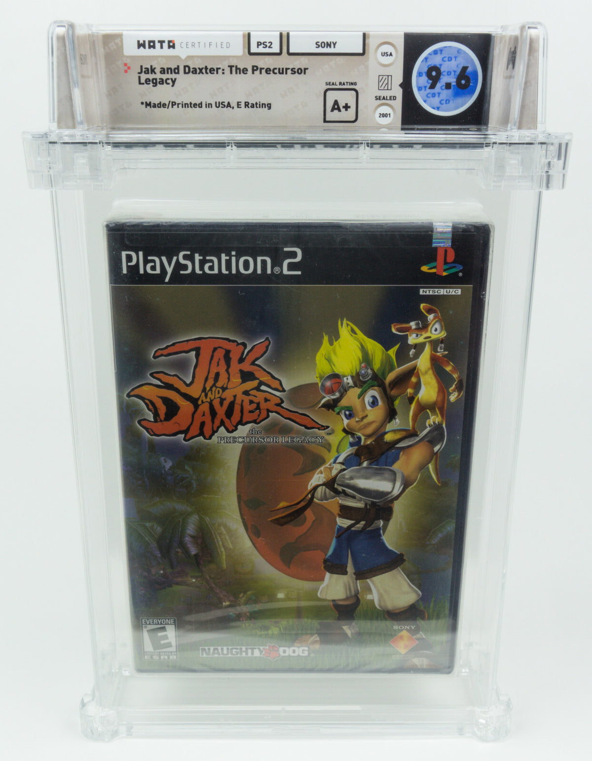 Playstation 2 *Jak and Daxter: The Precursor Legacy* PS2 Sealed WATA 9.6 A+
