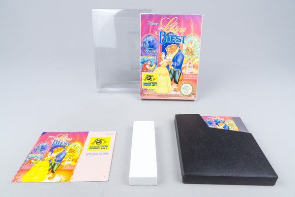 Nintendo NES *Disney Die Schöne und das Biest* OVP CIB PAL B B3-NOE
