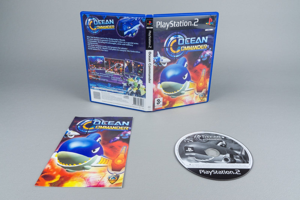 Ocean Commander Playstation 2 OVP mit Anleitung UK Acrylcase