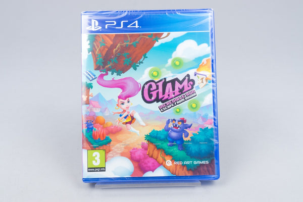 Playstation 4 *Glam's Incredible Run: Escape From Dukha* PS4 Neu / New Red Art