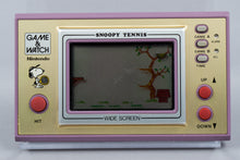 Nintendo Game & Watch *Snoopy Tennis* 1982 CIB OVP Anleitung Wide Screen SP-30 1