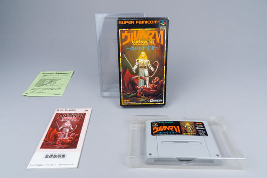 Super Famicom *Ultima VI: Itsuwari no Yogensha* SFC OVP Anleitung NTSC-J