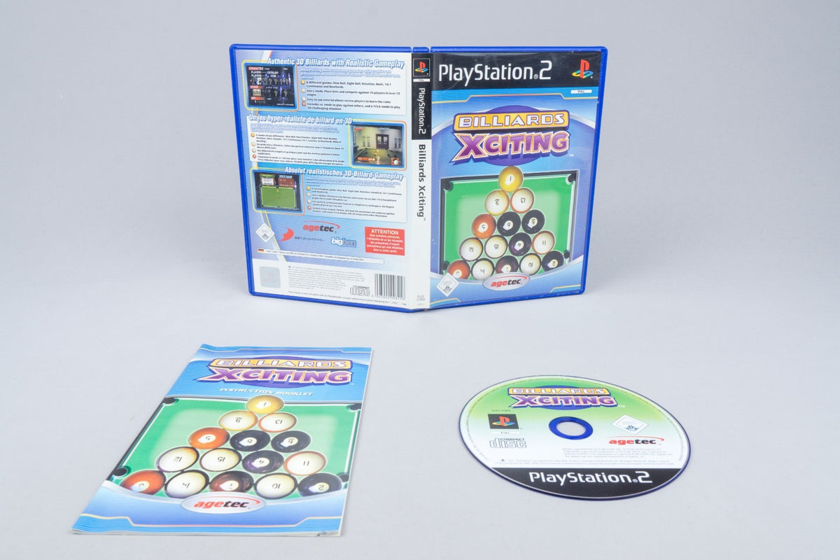 Playstation 2 *Billiards Xciting* PS2 OVP mit Anleitung #2