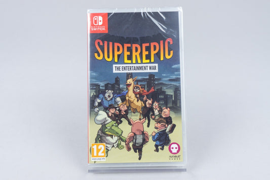 Nintendo Switch *Superepic: The Entertainment War* Neu / New