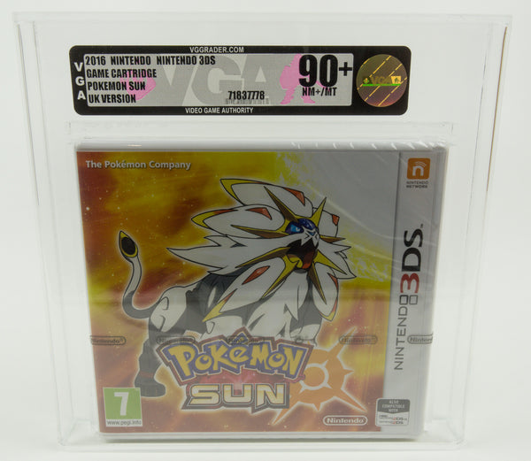 Nintendo 3DS *Pokemon Sun* New / VGA 90+ NM+/MT
