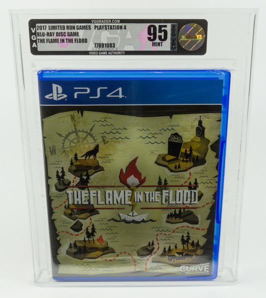 Playstation 4 *The Flame in the Flood* PS4 VGA 95 Mint Archival
