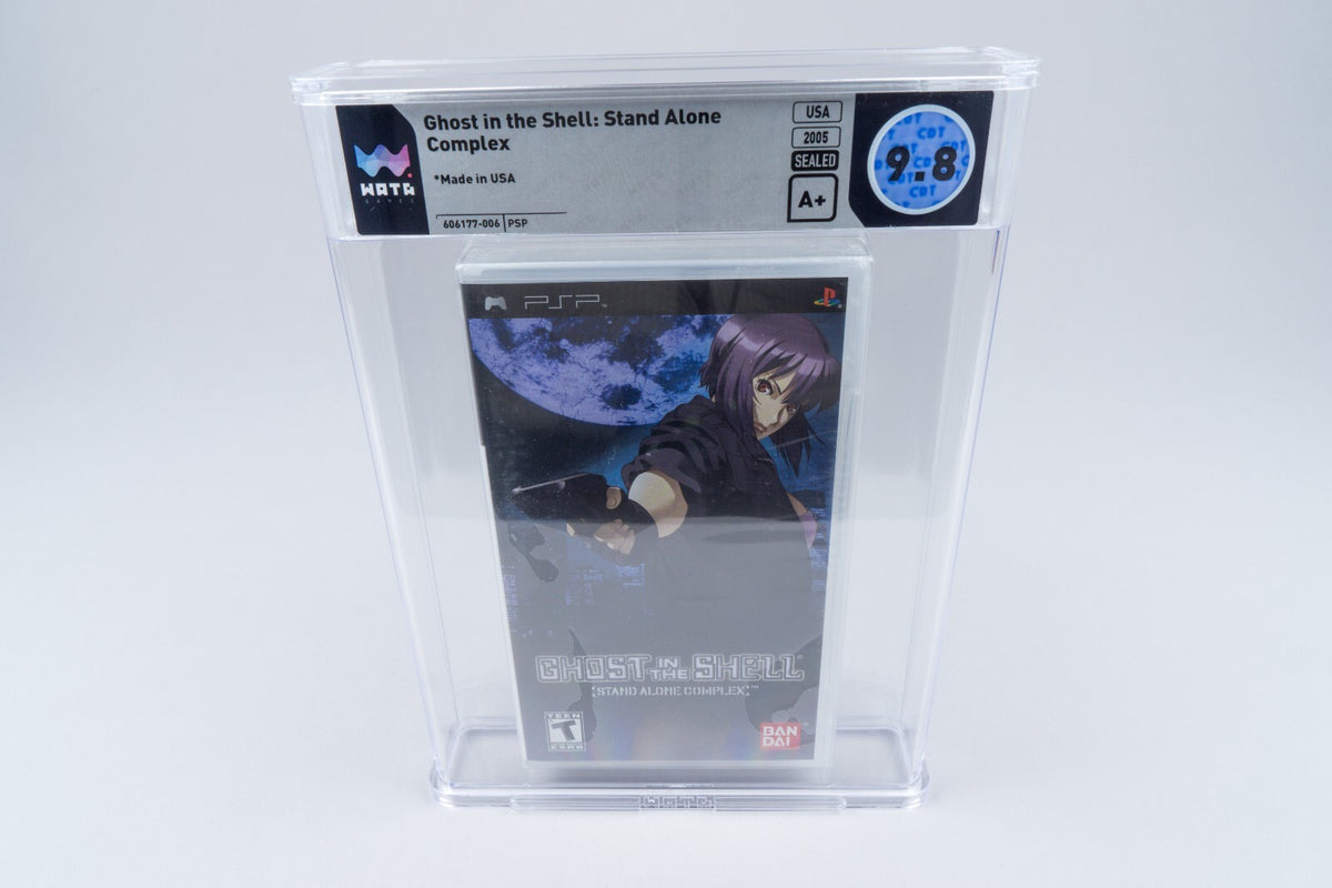 Sony PSP *Ghost in the Shell: Stand Alone Complex* WATA 9.8 A+ no VGA