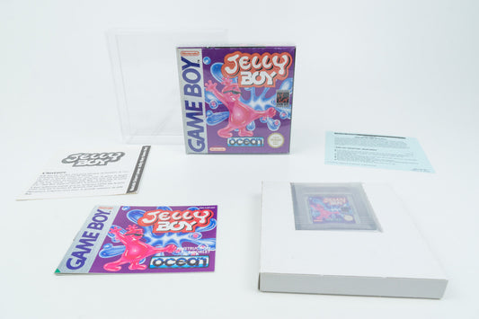 Nintendo Game Boy *Jelly Boy* CiB OVP Anleitung Acrylcase AJPB-UKV