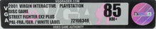 Playstation 1 *Street Fighter EX2 Plus* PS1 New / Sealed VGA 85 NM+ White Label