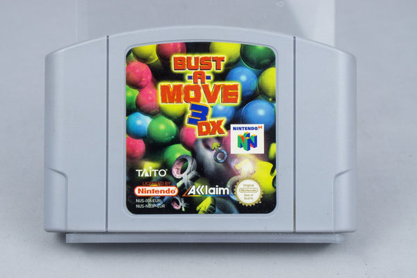 Bust-A-Move 3 DX Nintendo 64 N64 Modul PAL