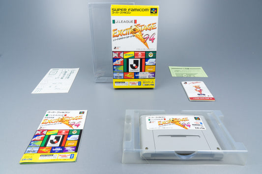 Super Famicom *J.League Excite Stage '94* SFC OVP mit Anleitung Reg NTSC-J