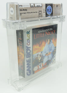 Game Boy Color *Little Nicky* New / Sealed WATA 9.2 A+ no VGA