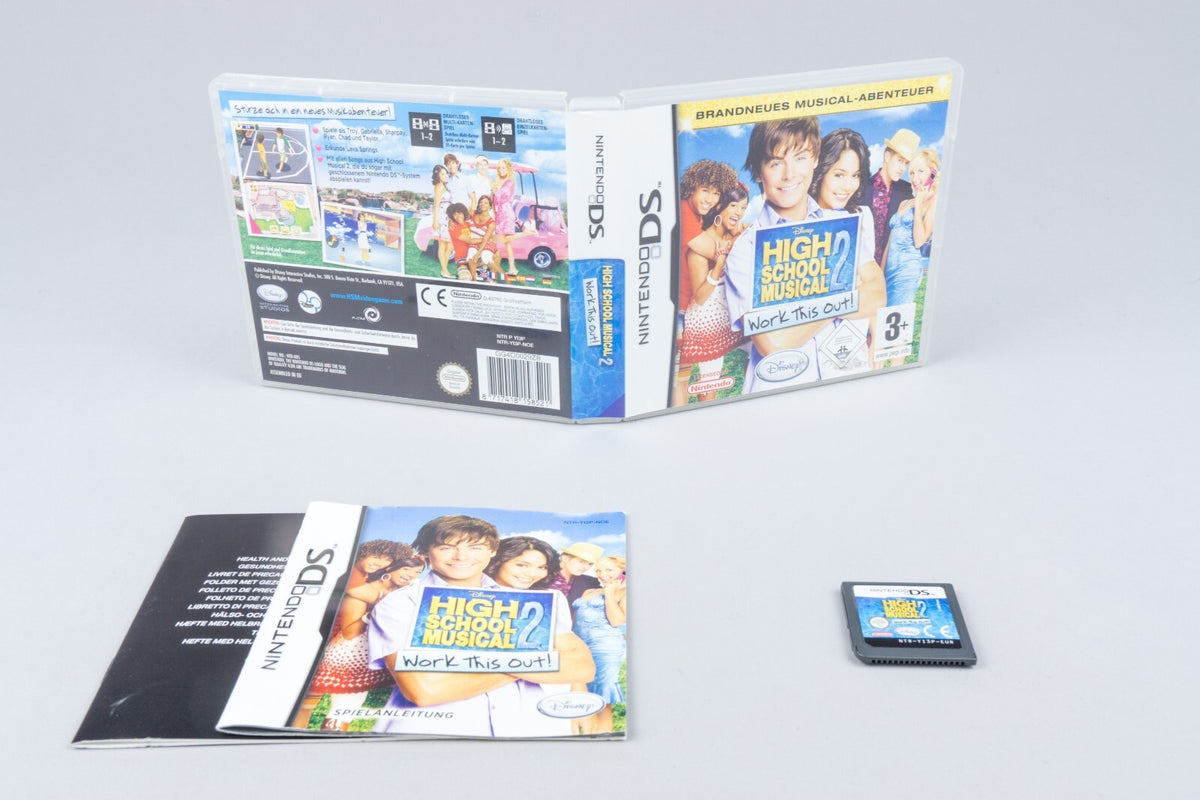 Nintendo DS *High School Musical 2: Work This Out!* OVP mit Anleitung