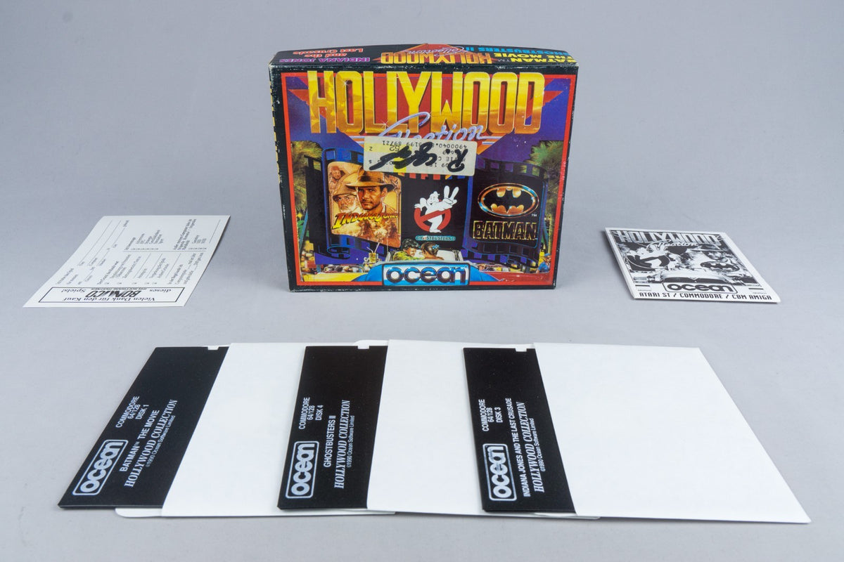 Hollywood Collection Commodore C64 / 128  CIB OVP Komplett mit Anleitung