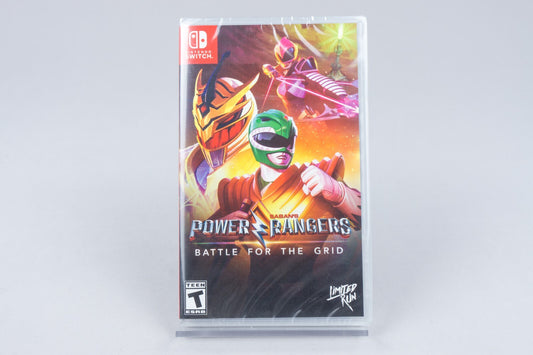 Nintendo Switch *Power Rangers: Battle for the Grid* Neu / New Limited Run #038