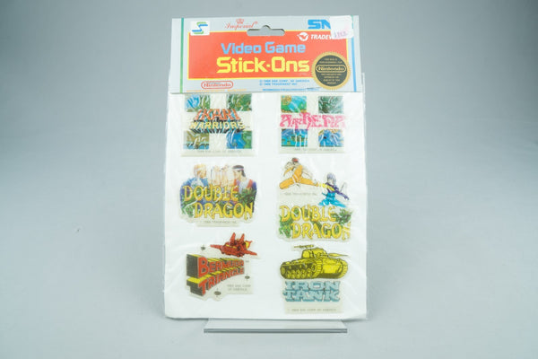 SNK Video Game Stick-Ons Stickers Ikari Warriors Double Dragon 1988 New #3 +