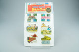 SNK Video Game Stick-Ons Stickers Ikari Warriors Double Dragon 1988 New #3 +