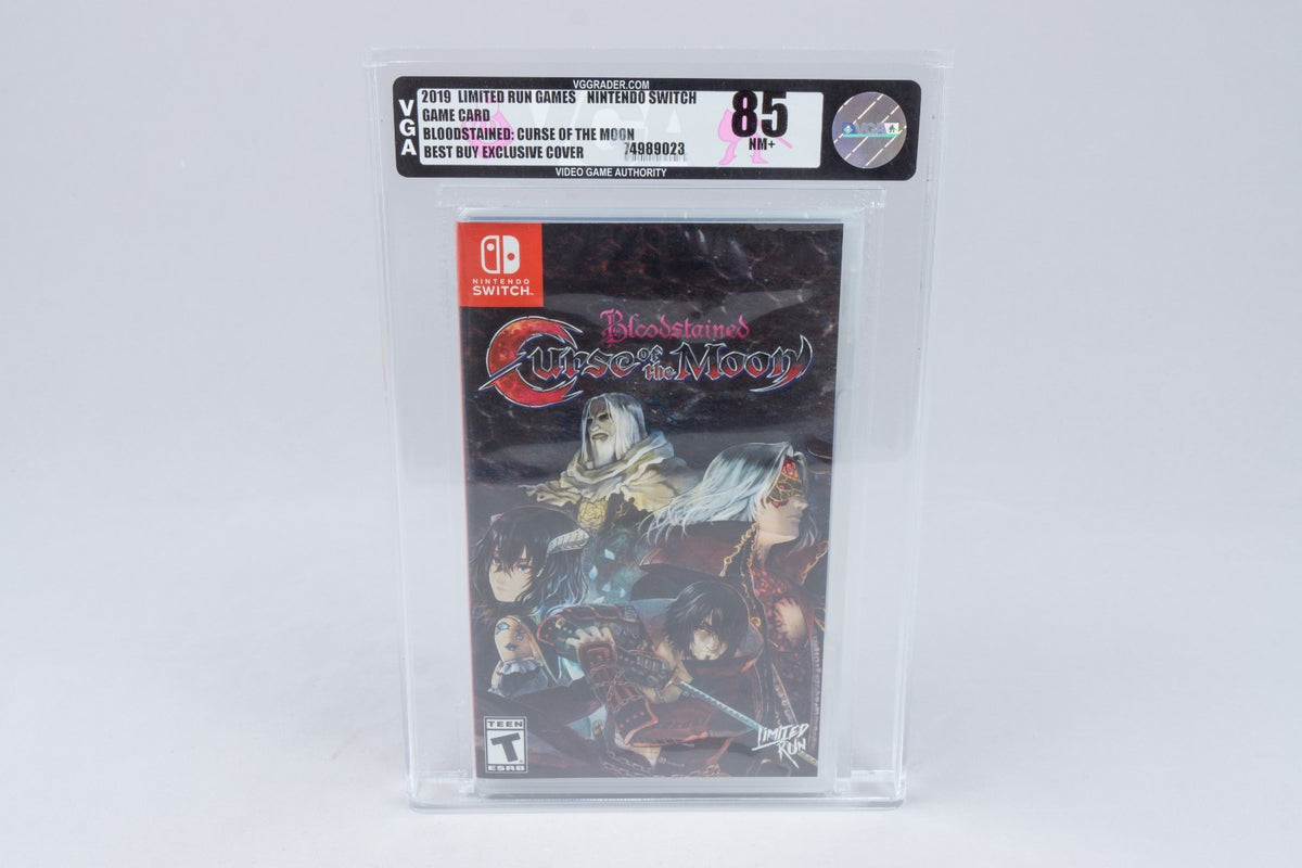 Nintendo Switch *Bloodstained: Curse of the Moon - Best Buy Cover* Sealed VGA 85
