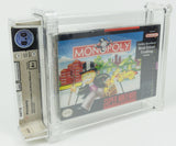 Super Nintendo *Monopoly* SNES Sealed WATA 8.0 A+ no VGA POP 5