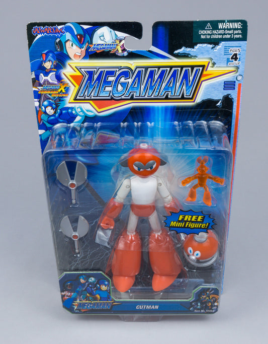 Capcom *Megaman X Command Mission Cutman* 2005 Jazwares Action Figur New / Neu