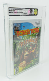 Nintendo Wii *Donkey Kong Country Returns* Sealed  VGA 95 Mint Uncirculated