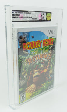 Nintendo Wii *Donkey Kong Country Returns* Sealed  VGA 95 Mint Uncirculated