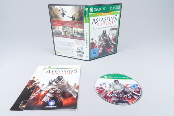 Xbox 360 Assassin's Creed II: Game of The Year Edition OVP mit Anleitung