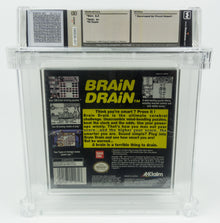 Nintendo Game Boy *Brain Drain* Sealed WATA 8.0 A+ no VGA Pop 3