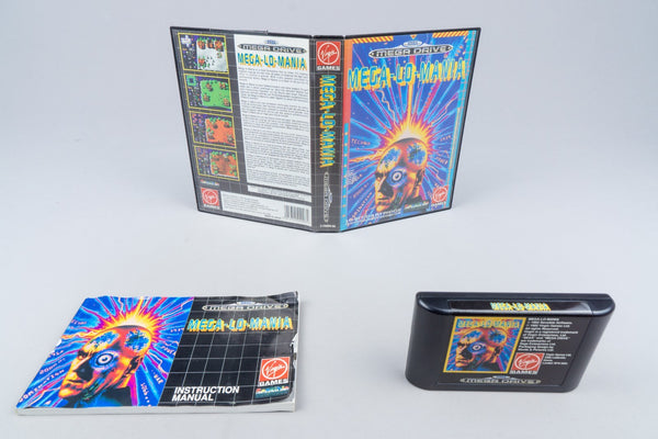 Sega Mega Drive *Mega-Lo-Mania* OVP Anleitung PAL
