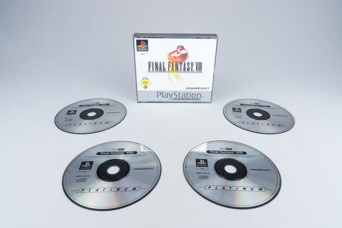 Playstation 1 *Final Fantasy VIII* PS1 OVP ohne Anleitung PAL Platinum