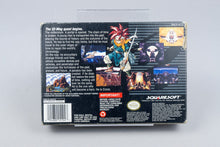 Super Nintendo *Chrono Trigger* SNES OVP CIB Map NTSC-U/C ACTE-USA Acrylbox