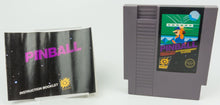 Nintendo NES *Pinball* CIB Hangtab 5-Screw No NES TM NTSC USA