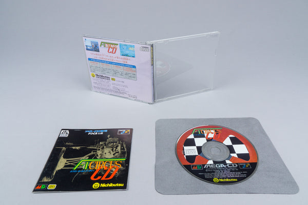 Sega Mega CD *F1 Circus CD* OVP CIB NTSC-J