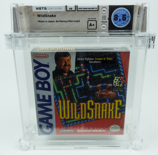 Nintendo Game Boy *WildSnake* Sealed WATA 8.5 A+ no VGA