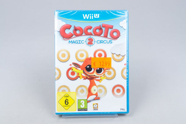 Nintendo Wii U Cocoto Magic Circus 2 New / Sealed