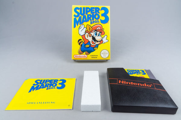 Super Mario Bros. 3 Nintendo NES OVP CIB PAL B UM-FRG-1