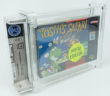 Super Nintendo *Yoshi's Safari* SNES Sealed WATA 9.2 A+ no VGA Spanish
