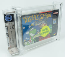 Super Nintendo *Yoshi's Safari* SNES Sealed WATA 9.2 A+ no VGA Spanish