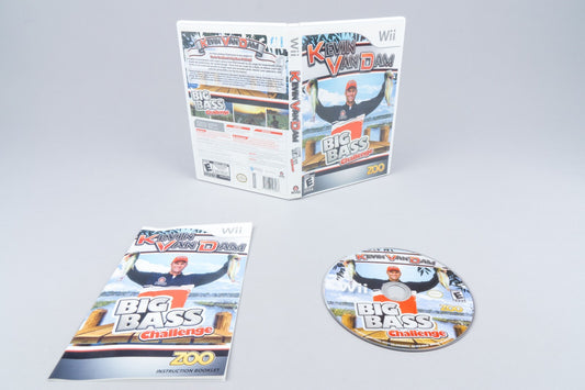 Nintendo Wii *Kevin Van Dam's Big Bass Challenge* OVP mit Anleitung US NTSC-U/C