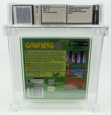 Game Boy Advance *Garfield And His Nine Lives* WATA 9.2 A+ no VGA