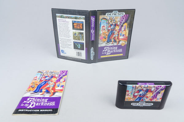 Sega Genesis Shining in the Darkness OVP mit Anleitung NTSC-U/C
