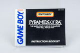 Nintendo Game Boy *Pyramids of Ra* CiB OVP Anleitung Poster YR-USA