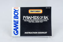 Nintendo Game Boy *Pyramids of Ra* CiB OVP Anleitung Poster YR-USA