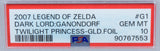 2007 Legend of Zelda Twilight Princess Gold Foil *Dark Lord: Ganondorf* PSA 10