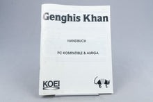 Genghis Khan Commodore Amiga Big Box CIB OVP Poster/Karte Anleitung
