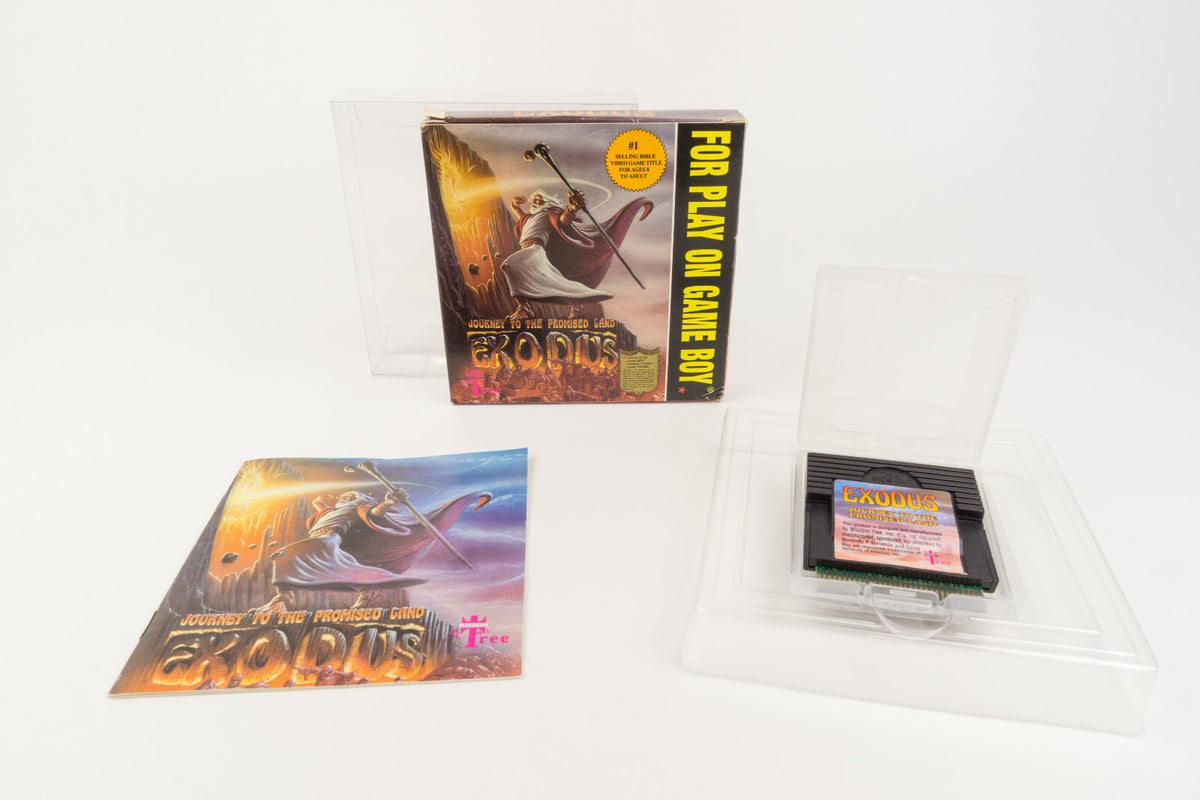 Nintendo Game Boy *Exodus: Journey to the Promised Land* OVP CiB Wisdom Tree