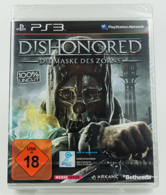 Playstation 3 *Dishonored: Die Maske des Zorns* PS3 Neu / New / Sealed FSK 18