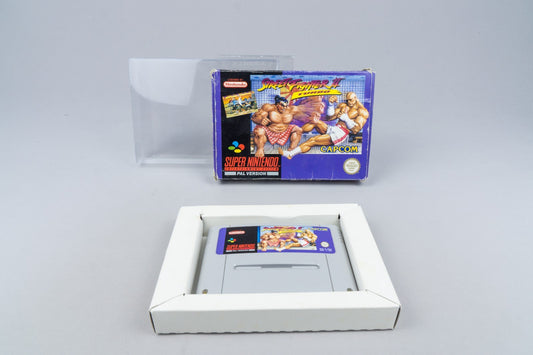 Super Nintendo *Street Fighter II Turbo* SNES OVP  TI-NOE