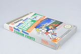 Nintendo NES *Family Fun Fitness: Stadium Events* OVP CIB PAL B SD-FRG +